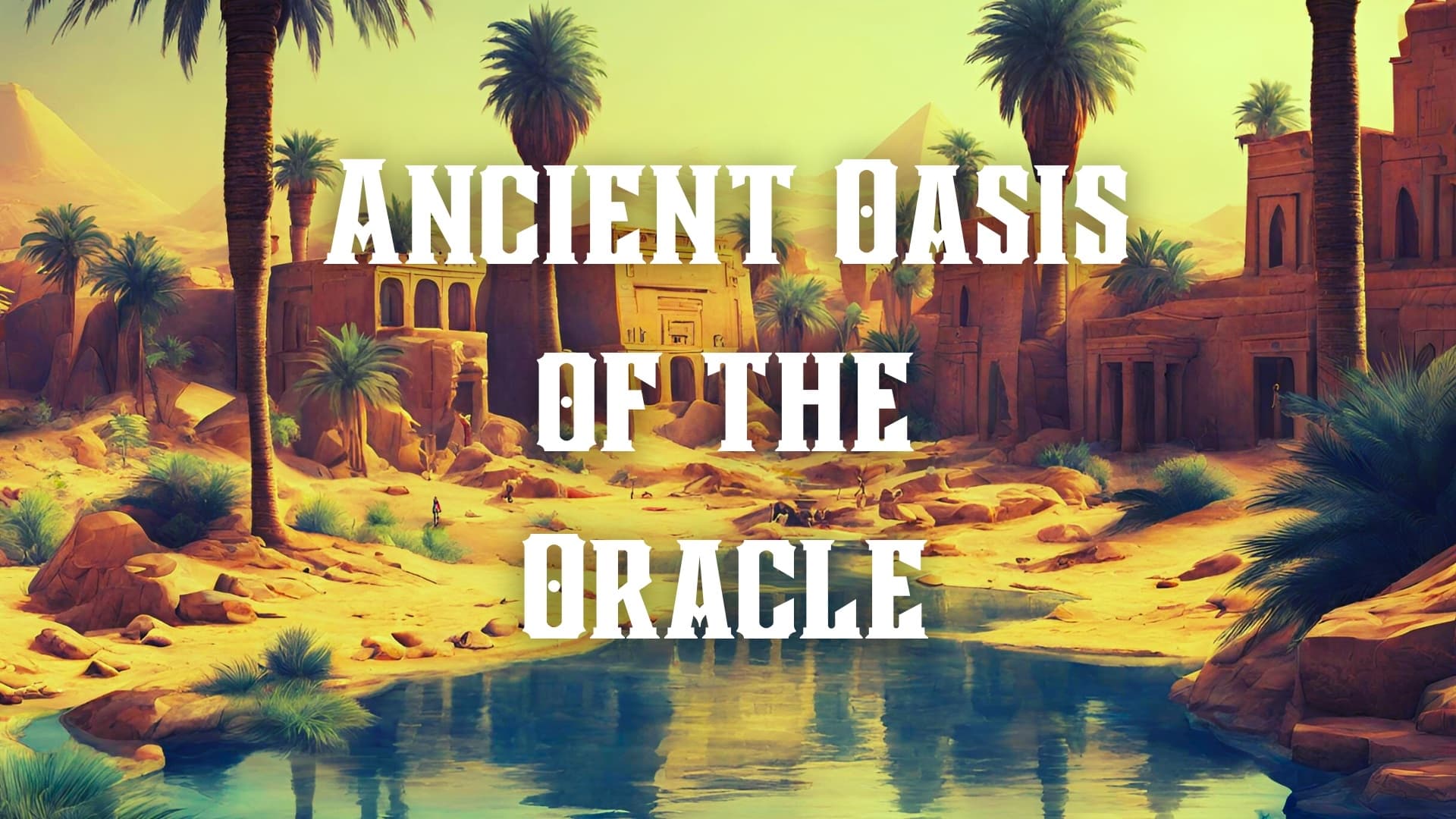 Ancient Oasis Of The Oracle