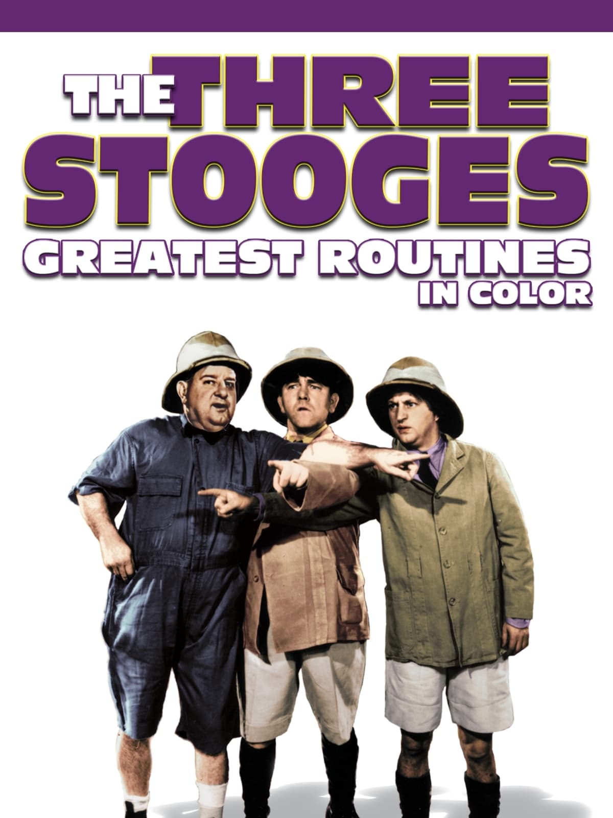 Three Stooges: Greatest Routines - In Color