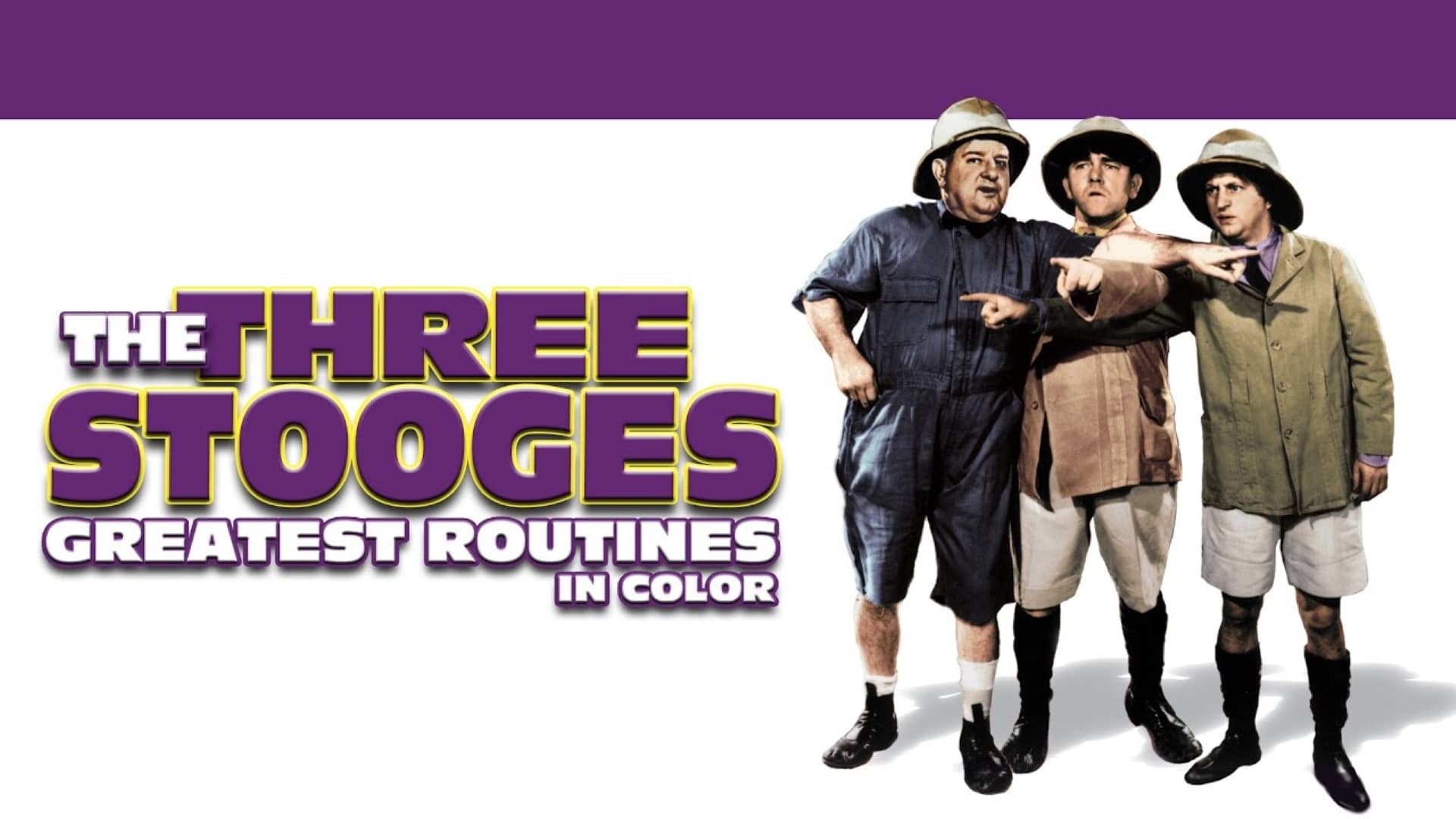 Three Stooges: Greatest Routines - In Color